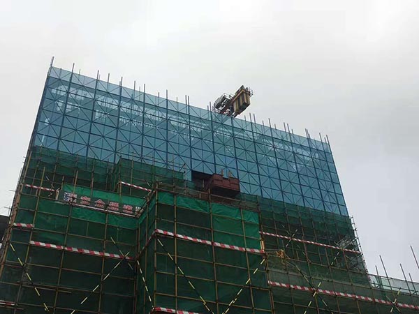 建筑爬架網